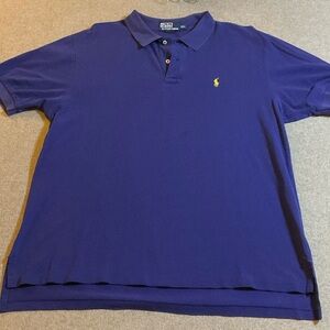 Polo by Ralph Lauren Men's Royal Blue Polo Shirt